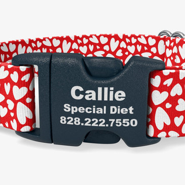 closeup view of personalization